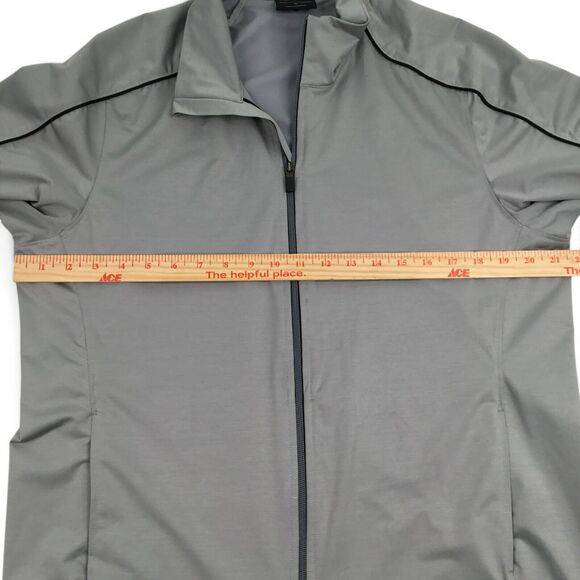 Galvin Green Golf Windbreaker Jacket Mens Size Medium Grey Full Zip Performance - Picture 13 of 14